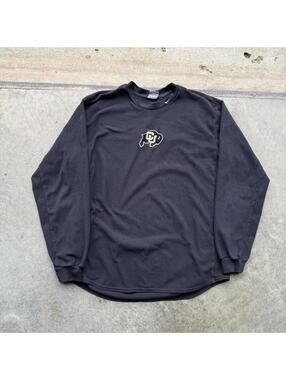 VTG Y2K Nike Colorado Buffaloes black thermal long sleeve size Large
